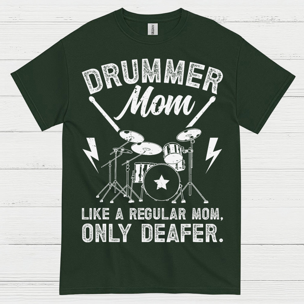 Proud Drummer Mom T Shirt