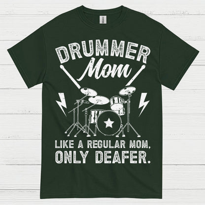 Proud Drummer Mom T Shirt