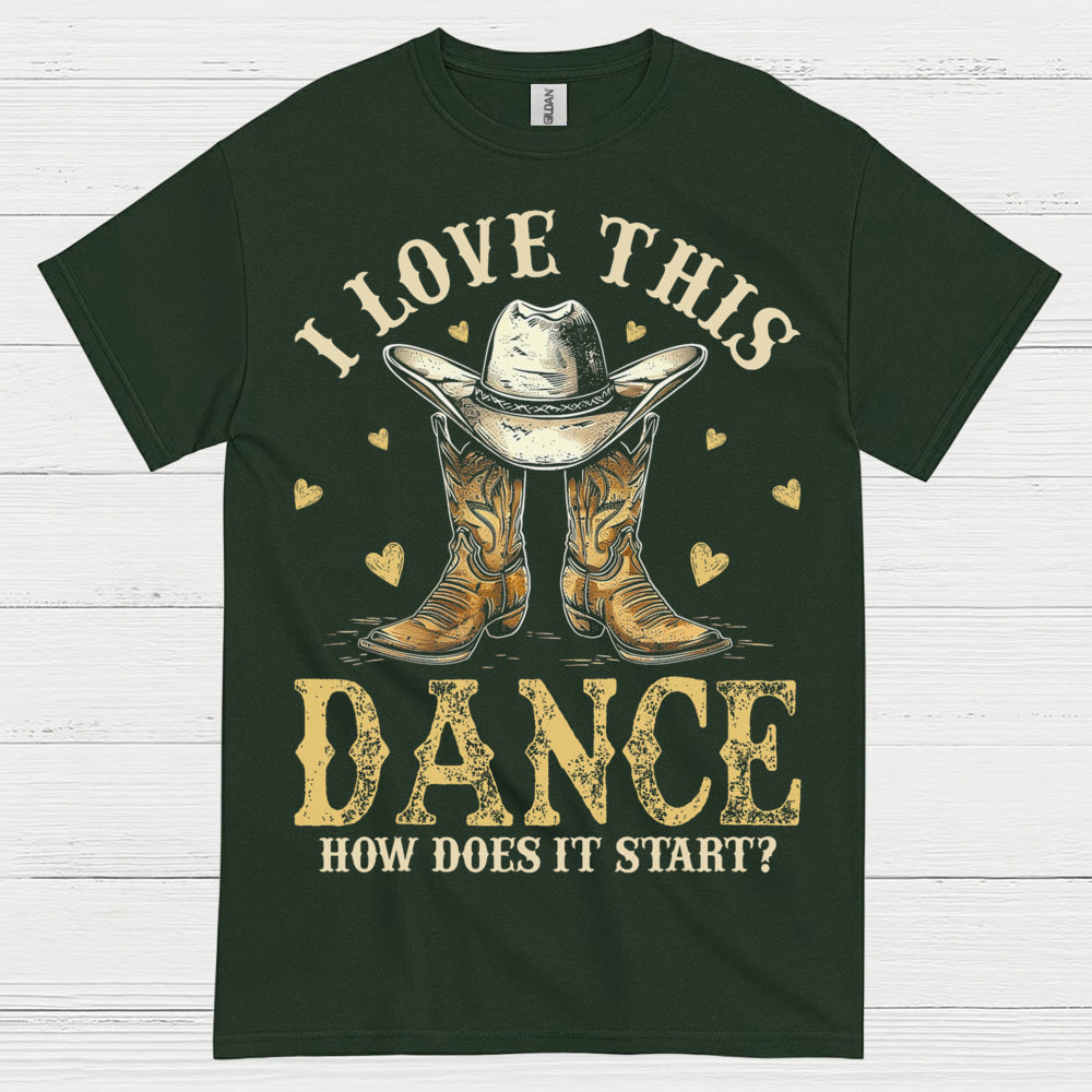 Love This Dance Country Style T Shirt
