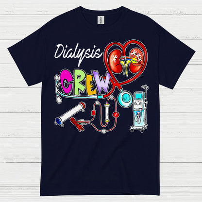 Dialysis Crew Support Awareness T Shirt