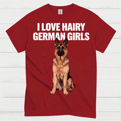 Funny German Shepherd Girls T Shirt