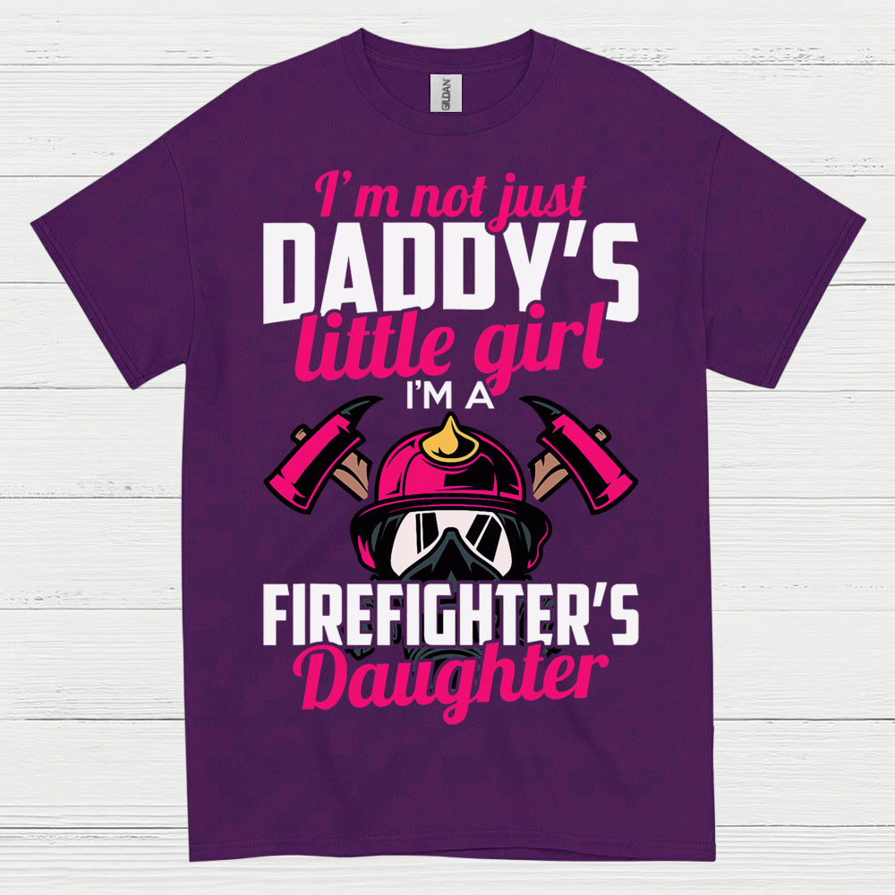 Firefighter’s Daughter Daddy’s Little Girl T Shirt
