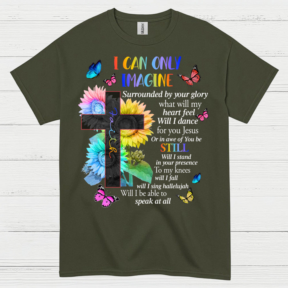 I Can Only Imagine Christian Worship T Shirt