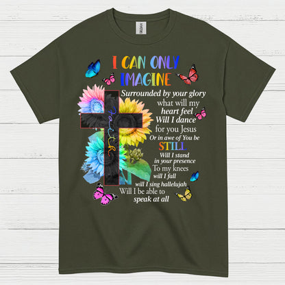 I Can Only Imagine Christian Worship T Shirt