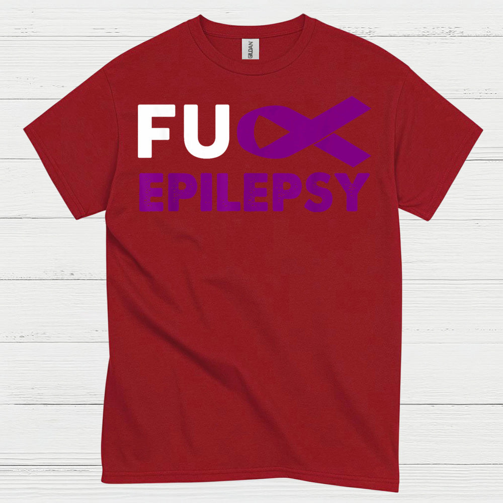Fight Epilepsy Bold Statement T Shirt