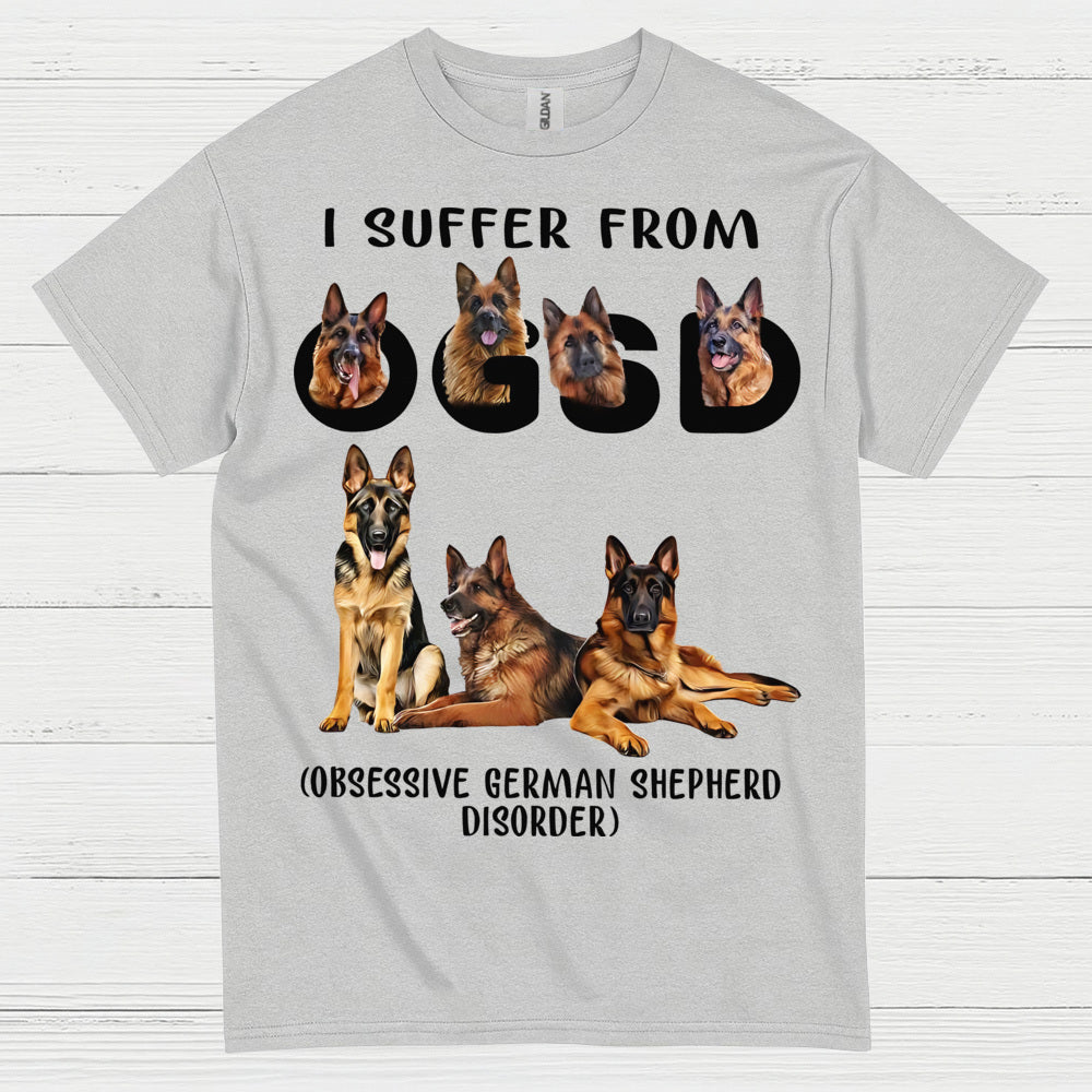 Funny German Shepherd OGSD Graphic T Shirt