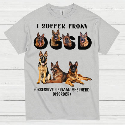 Funny German Shepherd OGSD Graphic T Shirt