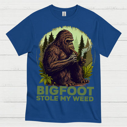 Bigfoot Stole My Weed T Shirt