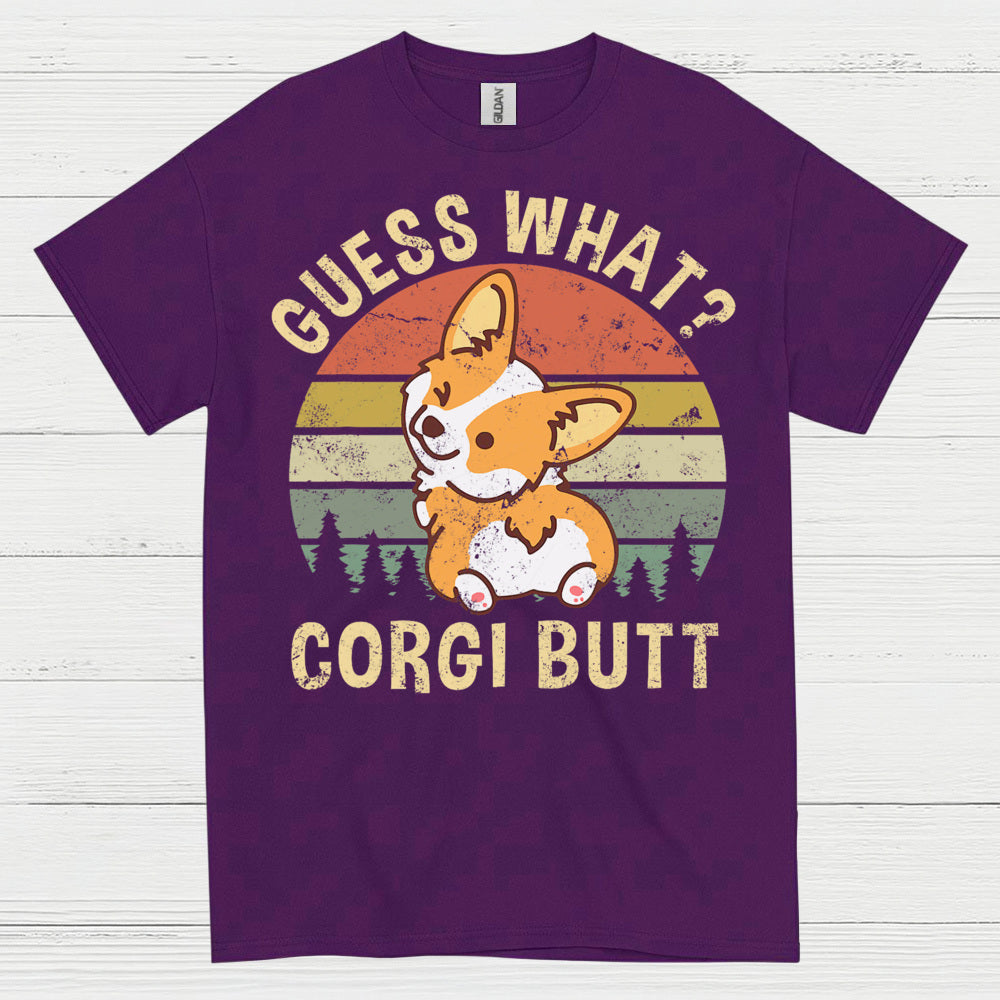Guess What Corgi Butt T Shirt