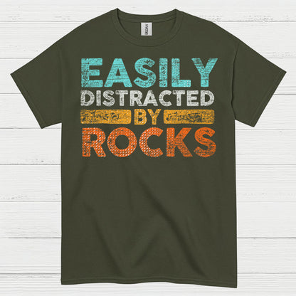 Easily Distracted Rock Lover T Shirt