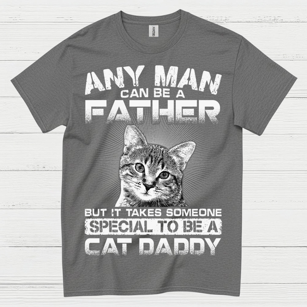 Cat Daddy Father Humor T Shirt