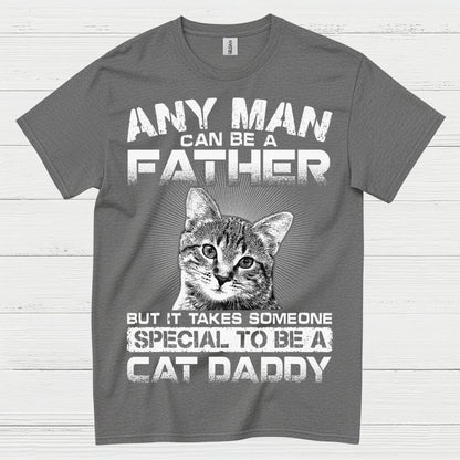 Cat Daddy Father Humor T Shirt