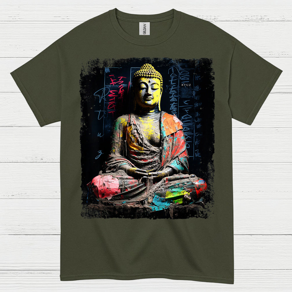 Urban Buddha Street Art T Shirt