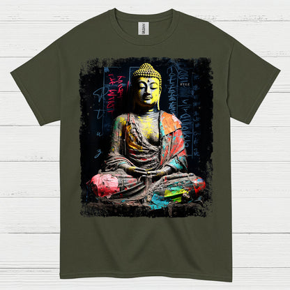 Urban Buddha Street Art T Shirt