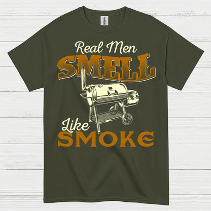 Real Men Smell Like Smoke T Shirt