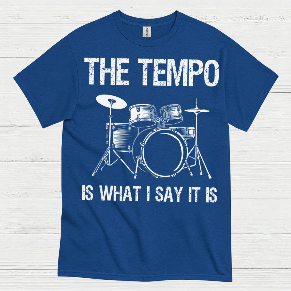 Tempo Boss Drummer T Shirt