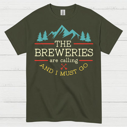 Brewery Adventures Are Calling T Shirt