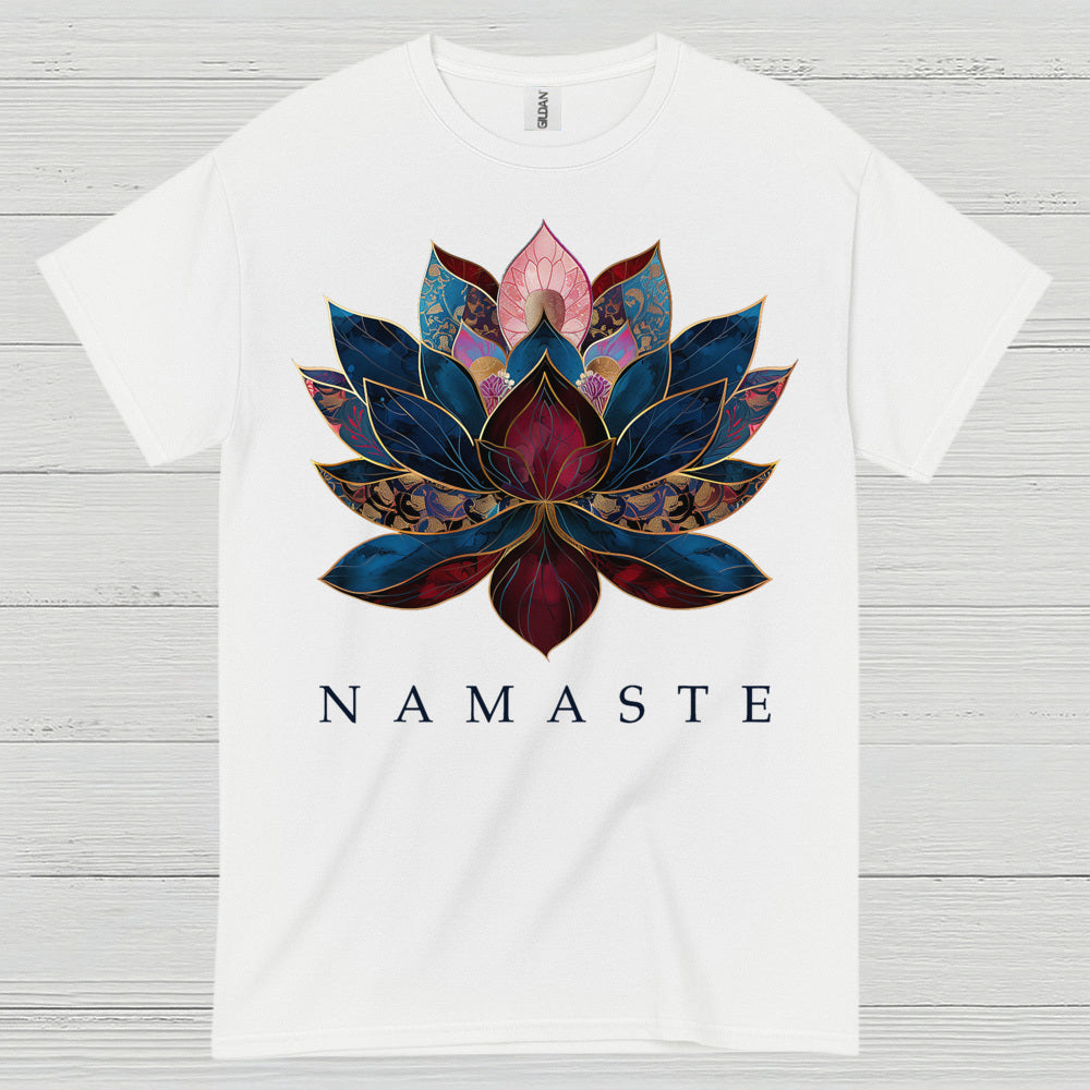 Namaste Lotus Yoga T Shirt