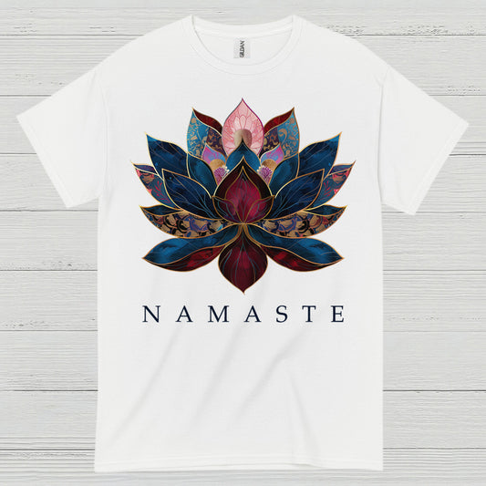 Namaste Lotus Yoga T Shirt