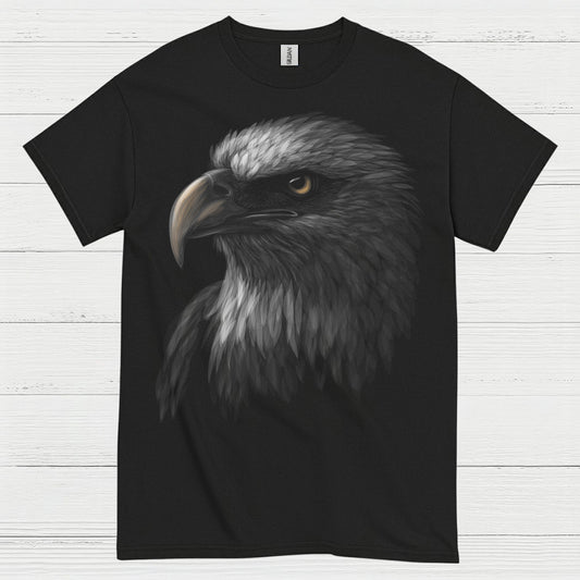 Majestic Bald Eagle Portrait Wildlife Freedom T Shirt