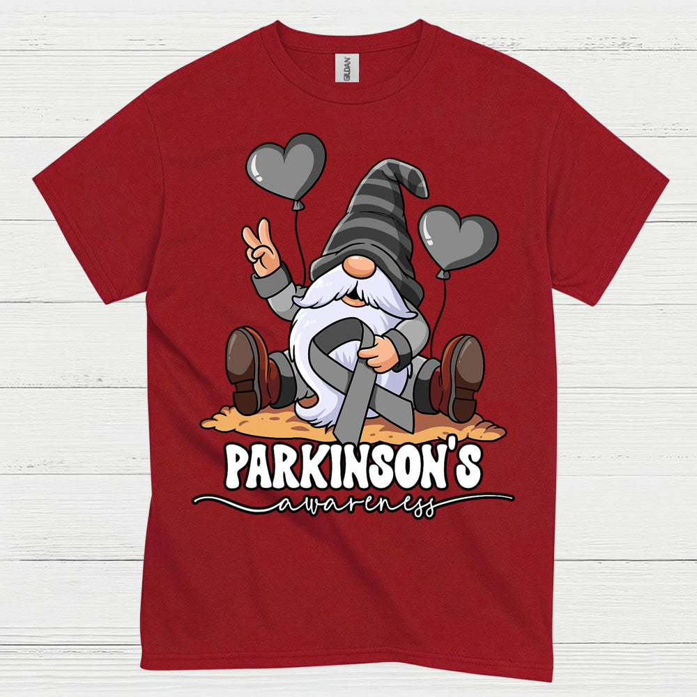 Parkinsons Awareness Gnome Support T Shirt