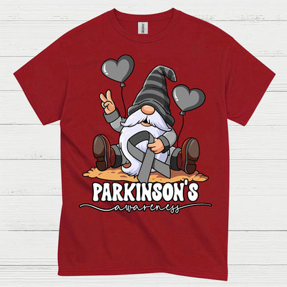 Parkinsons Awareness Gnome Support T Shirt