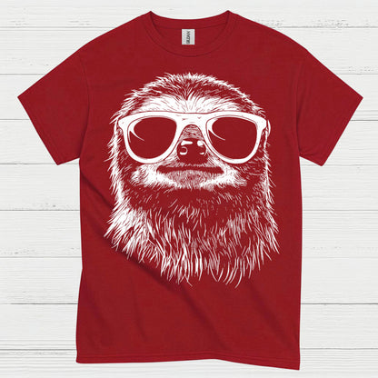 Cool Sunglasses Sloth Graphic T Shirt