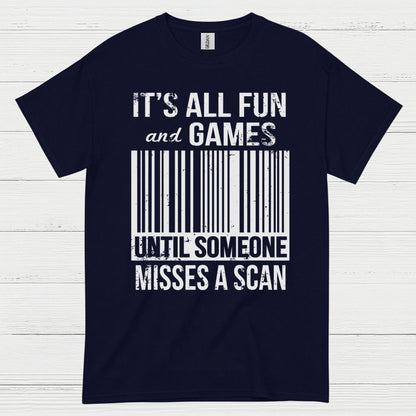 Misses A Scan Postal Worker T Shirt