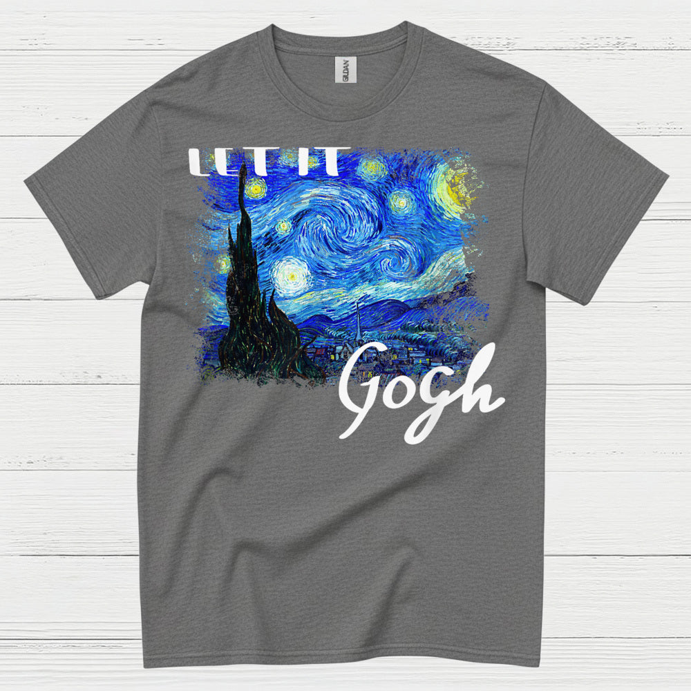Let It Gogh Art T Shirt