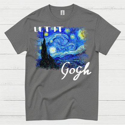 Let It Gogh Art T Shirt