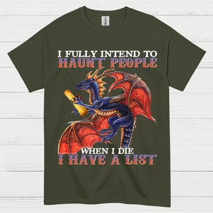 Haunt People Dragon T Shirt