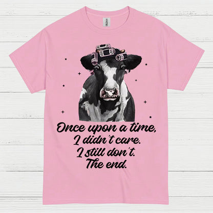 Once Upon A Time Funny Cow T Shirt