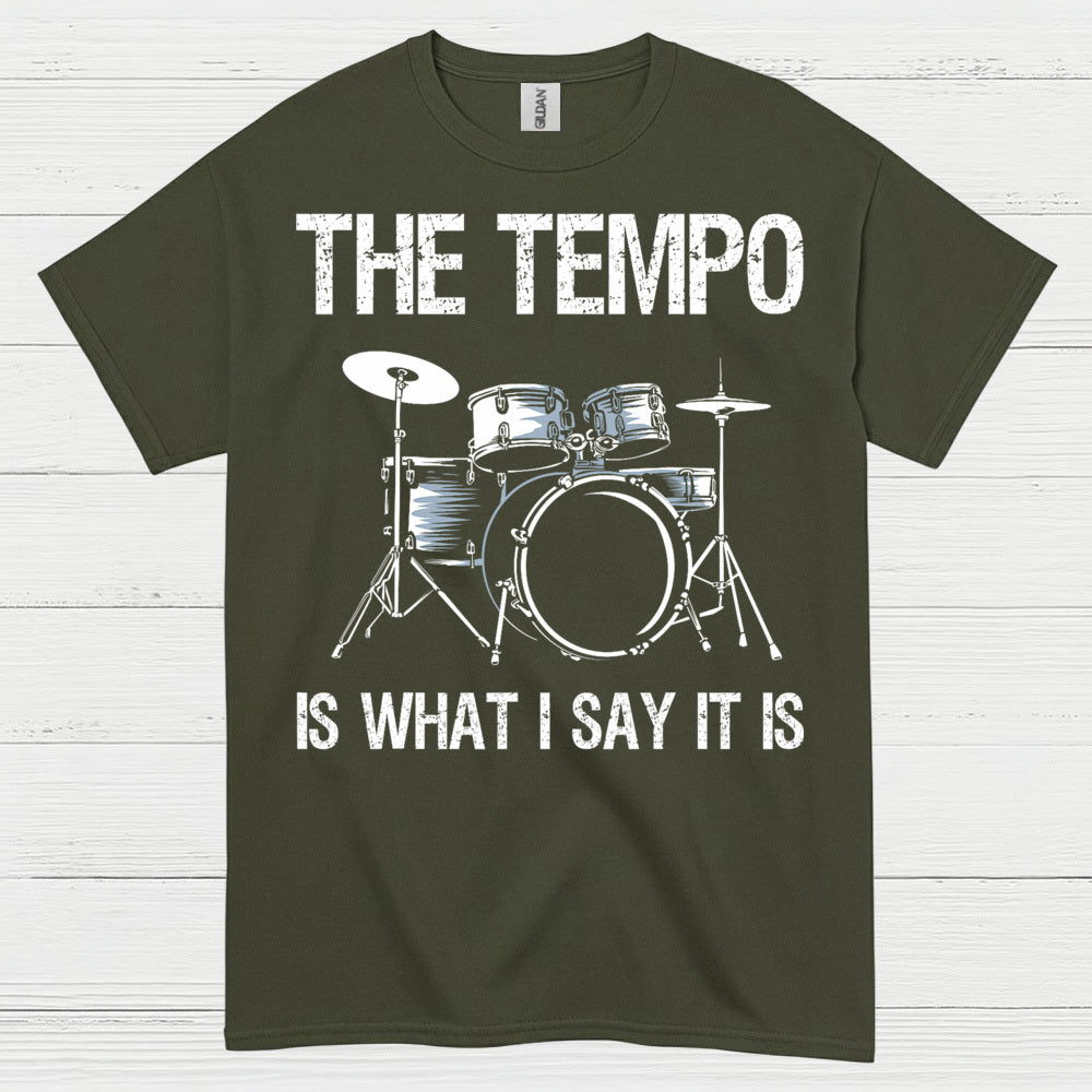 Tempo Boss Drummer T Shirt