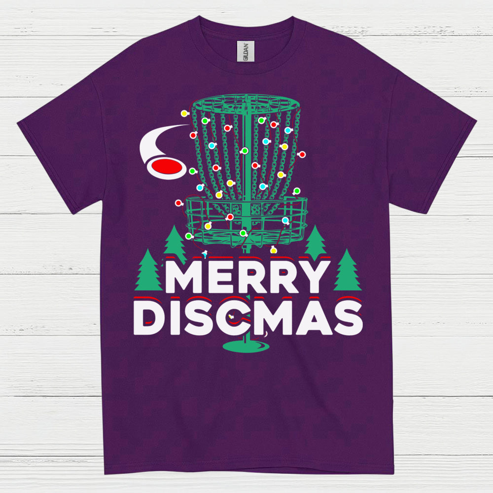 Merry Discmas Disc Golf T Shirt