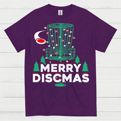 Merry Discmas Disc Golf T Shirt