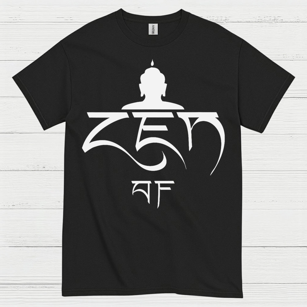 Zen Om Symbol Meditation T Shirt
