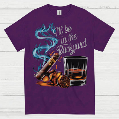 Backyard Whiskey And Cigar Life T Shirt