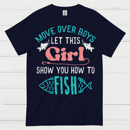 Girl Show You How To Fish T Shirt