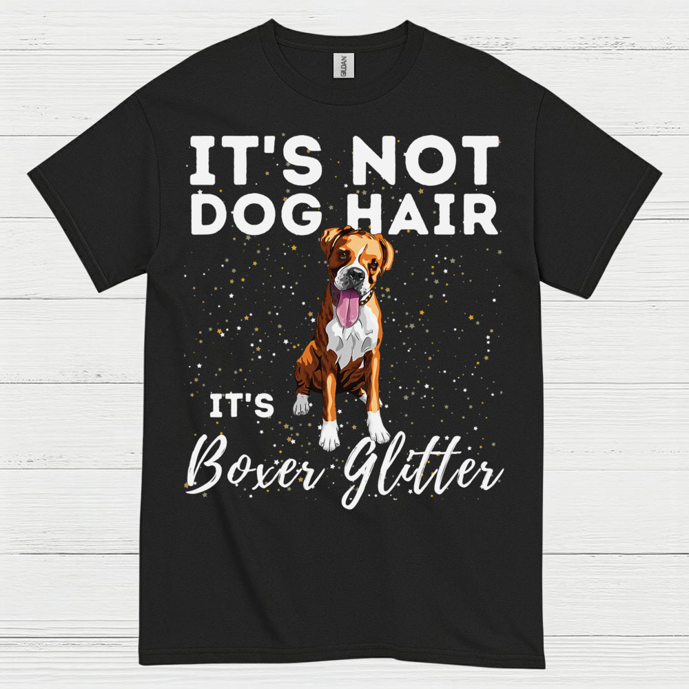 Boxer Glitter Funny T Shirt