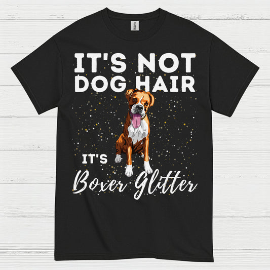 Boxer Glitter Funny T Shirt