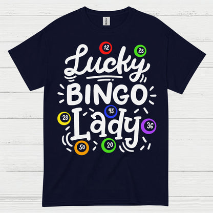 Lucky Bingo Lady T Shirt