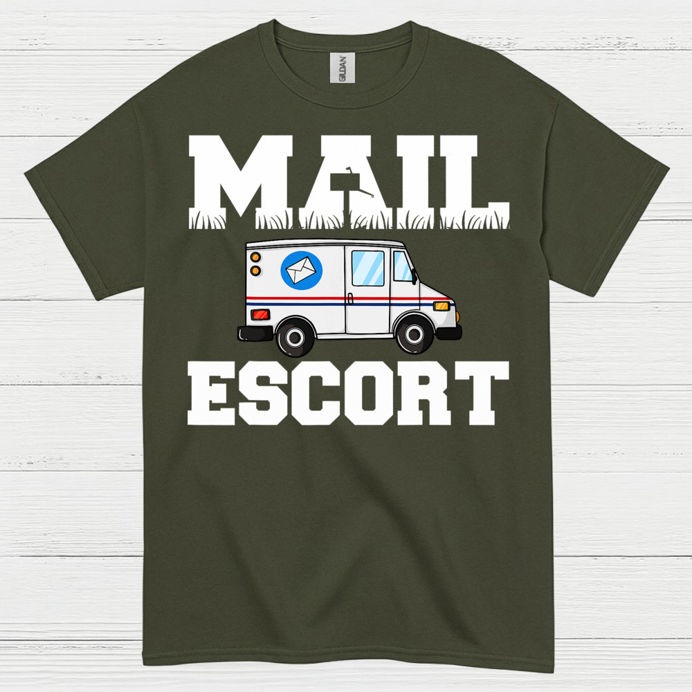 Mail Escort Postal Worker T Shirt
