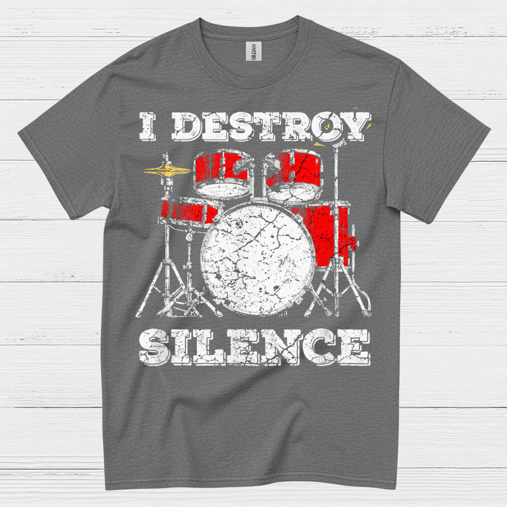 Silence Slayer Drum T Shirt