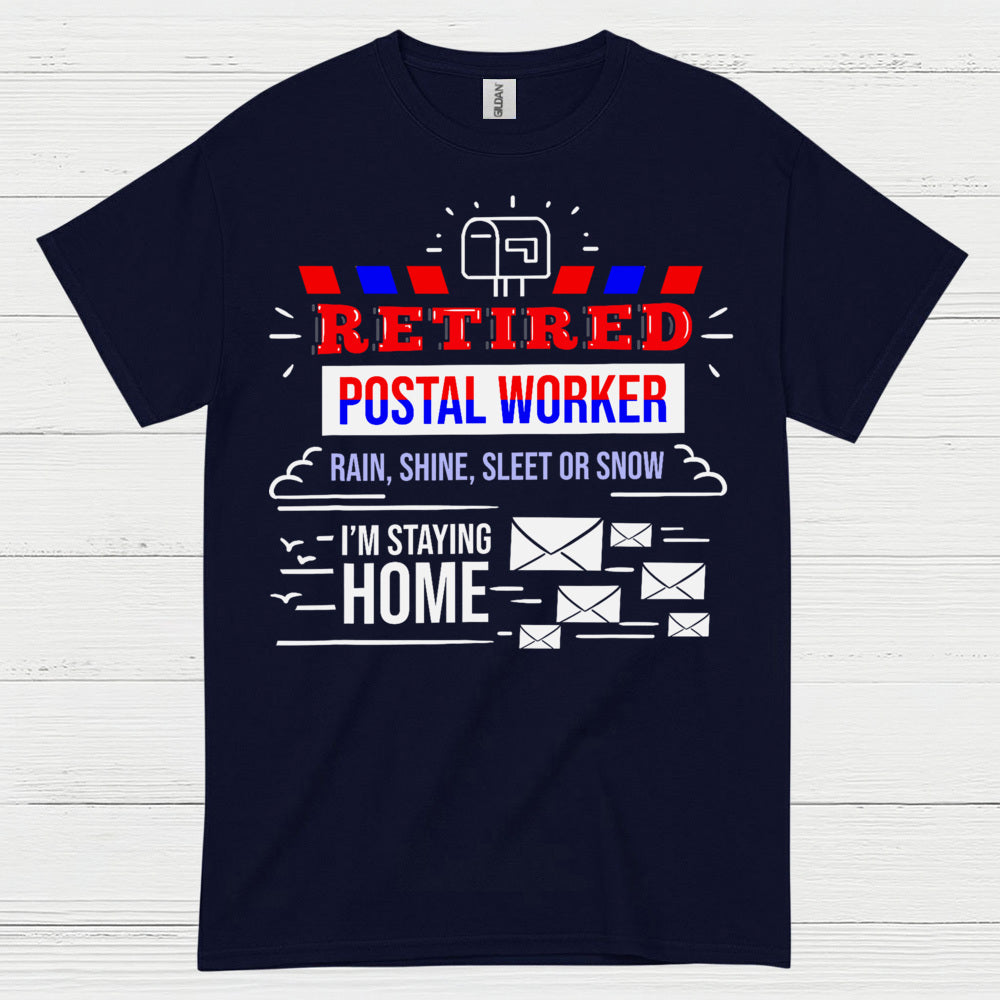 Retired Postal Worker T Shirt