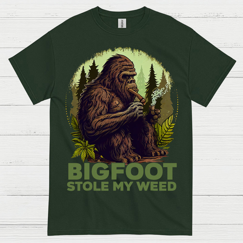 Bigfoot Stole My Weed T Shirt