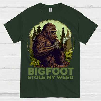 Bigfoot Stole My Weed T Shirt