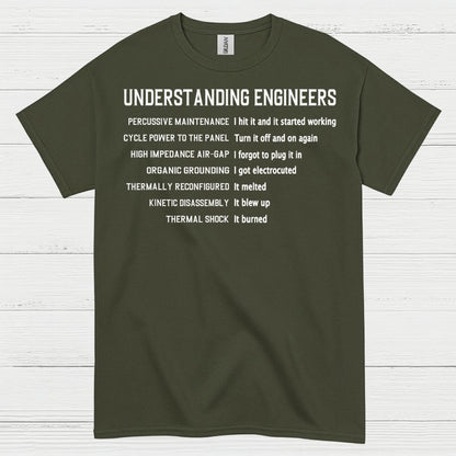 Engineer Terminology Humor T Shirt