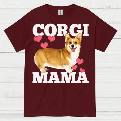 Corgi Mama Love T Shirt