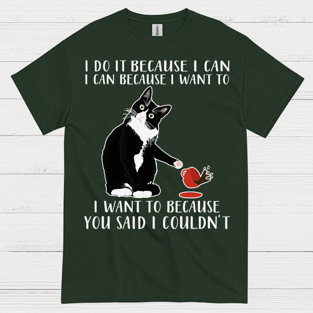 Cat Attitude Humor T Shirt
