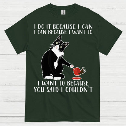 Cat Attitude Humor T Shirt